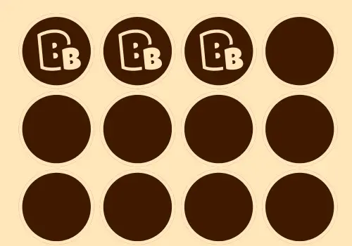 Multiple Brownie Point Stamps